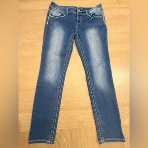 Maurices Blue Skinny Jeans